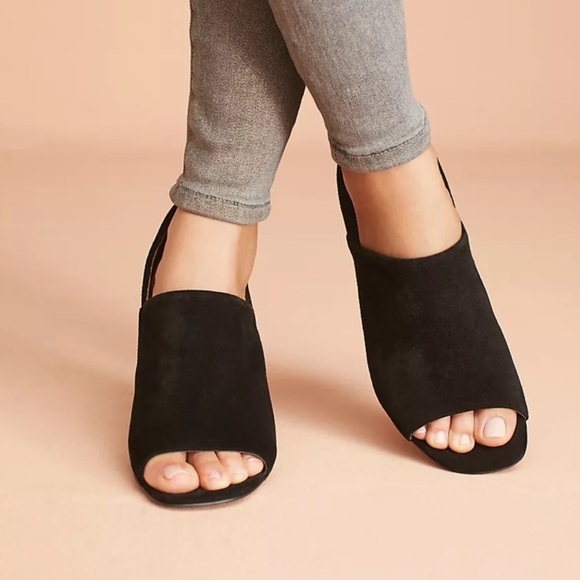 Sarto by Franco Sarto Anthropologie Black Ellison Shooties Shoe Booties NEW NWT - Picture 3 of 8